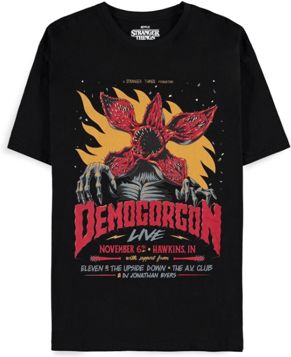 Difuzed Stranger Things - Demogorgon Men's Short Sleeved T-shirt