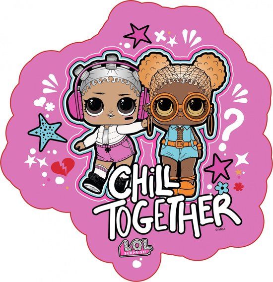 L.O.L. Surprise! Sierkussen Chill Together - 35x35cm - Roze