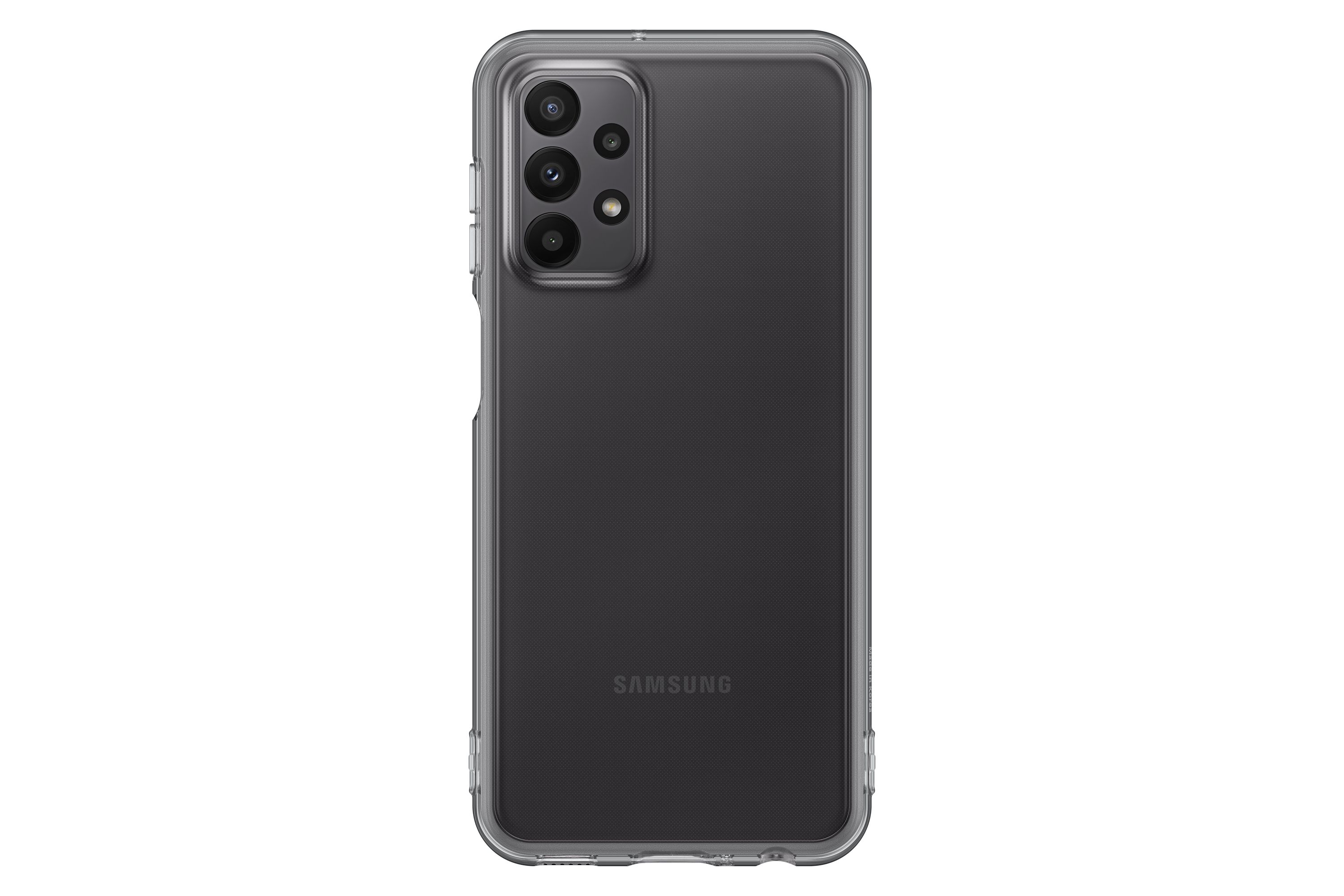 Samsung Galaxy A23 Cover - Black - TPU - Scratch & Shock Resistant
