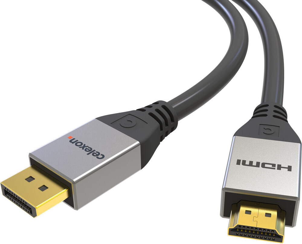 Celexon DisplayPort-naar-HDMI-kabel 4K 3,0 m - Professional