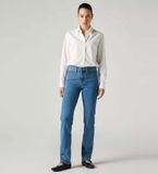 Levi's Jeans 314 Shaping Recht Blauw W28 x L32