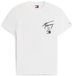Tommy Hilfiger Tommy Jeans T-shirt met ronde hals en korte mouwen voor heren, maat L, van gerecycled katoen