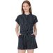 Ragwear Korte jumpsuit voor vrouwen Zenai stripes