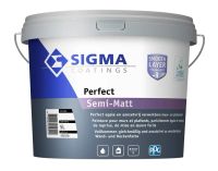 Sigma Perfect Semi-Matt - Op Kleur Gemengd - 5L