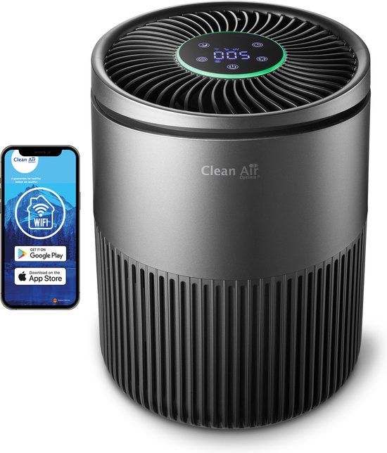 Clean Air Optima CA-503T Compact Smart - Titanium - Luchtreiniger