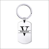 MC Living KadoExpress Sleutelhanger RVS Met Naam - Veronique