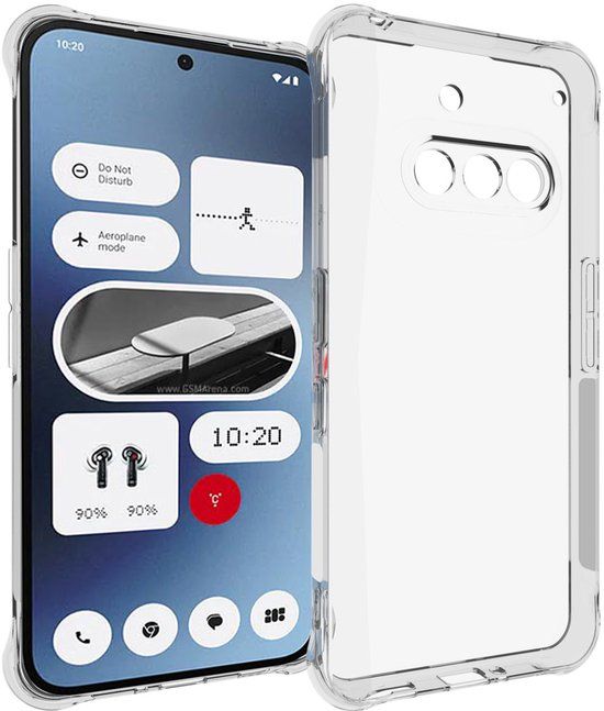 imoshion Shockproof Case - Geschikt voor Nothing Phone (3a) - Transparant