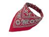 Nobby Halsband met halsdoek voor honden, rood, 70 cm