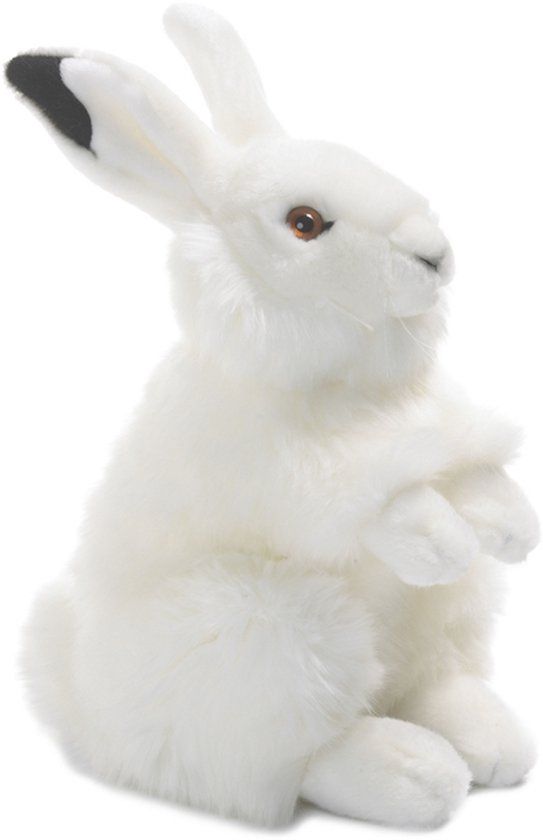 WWF Poolhaas wit - Knuffel - 24 cm