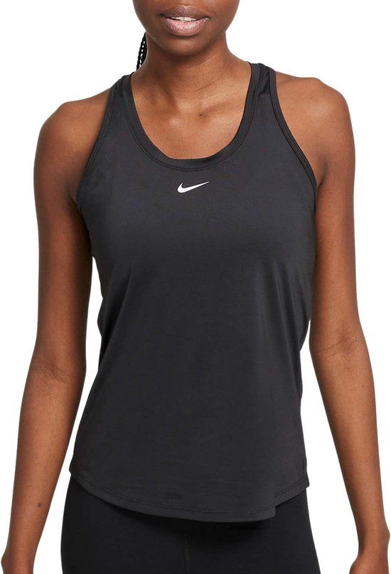 Nike Dri-FIT Sportshirt Vrouwen - Zwart - Maat XL