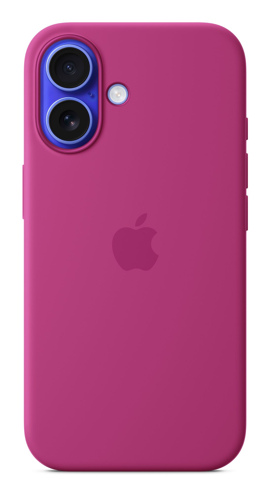 Apple iPhone 16 Silicone Back Cover with MagSafe - Fuchsia