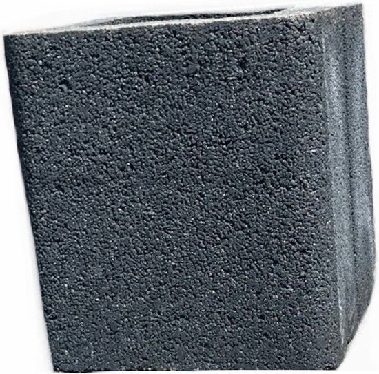 Intergard Barbecue beton houtskool bbq verlengstuk antraciet 30x30x35cm