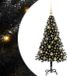 vidaXL Kerstboom Zwart 120 cm PVC