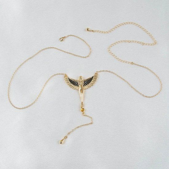 Sylvie Monthulé - Heupketting The Breath Of Isis | Goud
