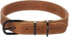 Flamingo Montana Cognac Lederen Halsband L