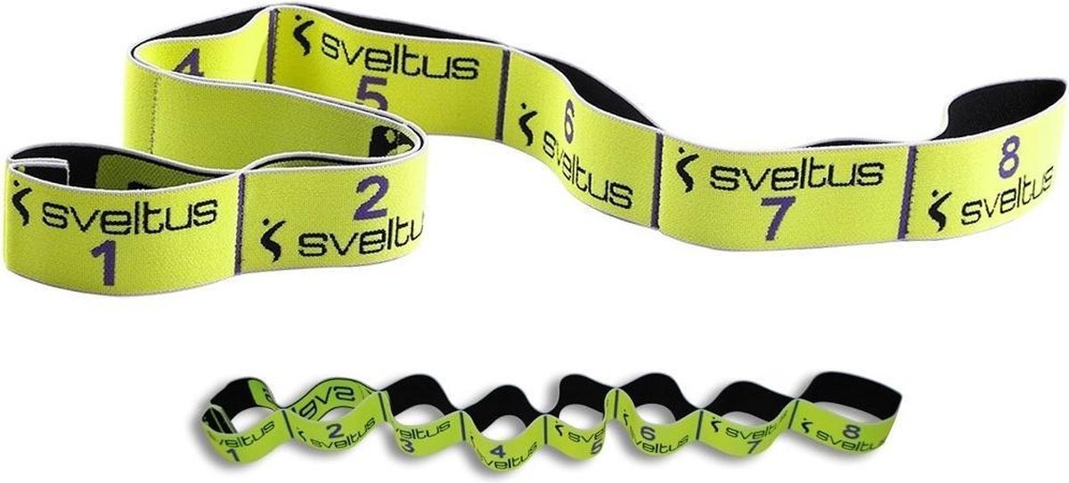 Sveltus Elastiband 10 kg 90 cm geel