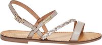 LES M.belarbi Leren sandalen Batresse Crème Dames 37