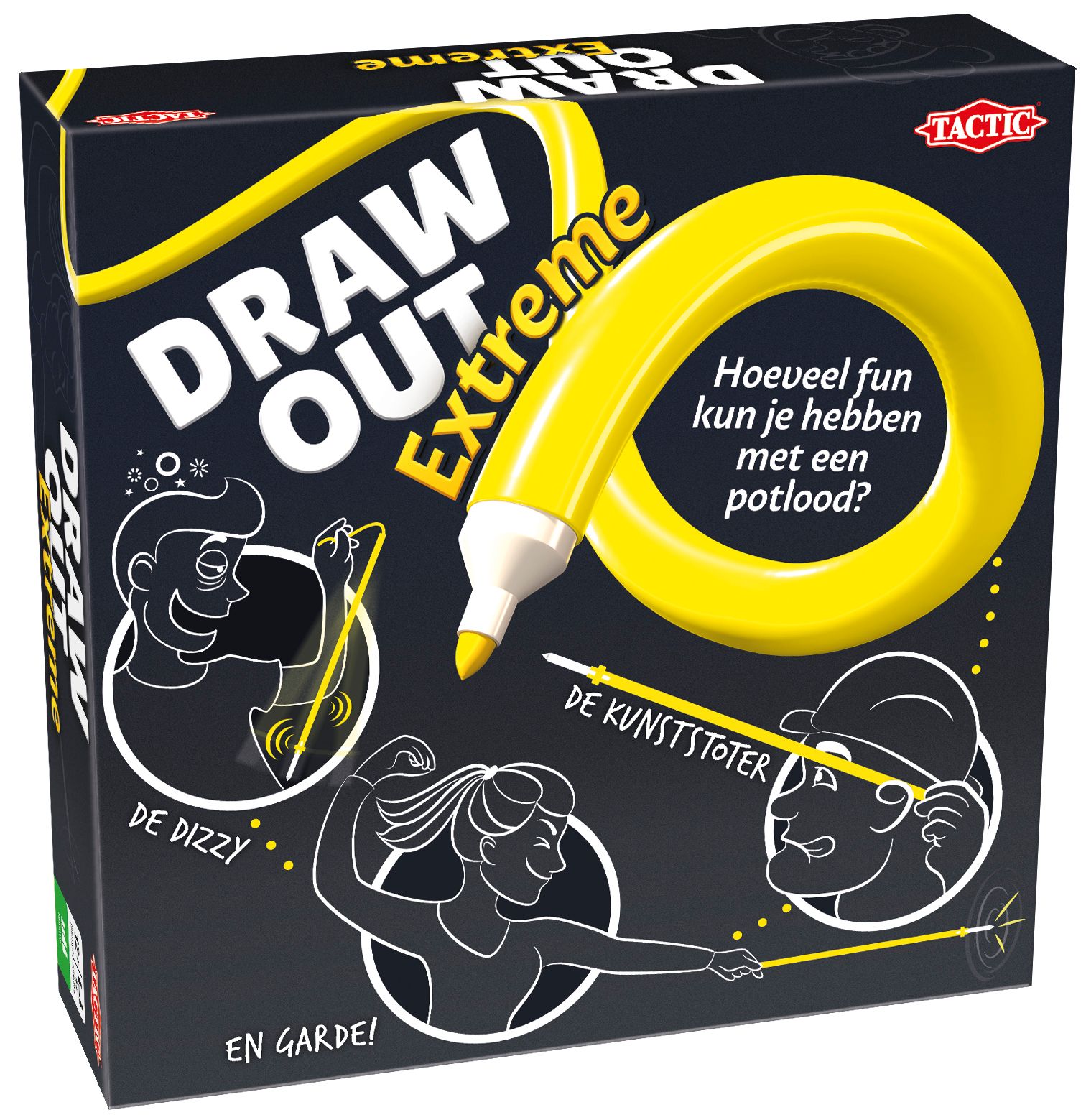 Tactic Draw Out Extreme - Bordspel - Multicolor - Unisex - Vanaf 12 jaar