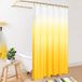 Mrs.Naturall Gele douchegordijnen voor badkamer, wafel waterdichte stof lente douchegordijn set met haken voor heldere zonnebloem badkamer decor accessoires, 182 cm
