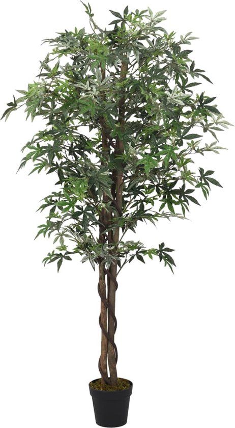 vidaXL Artificial Maple Tree 180 cm Green