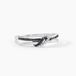 Marina Bague Or Blanc Diamant