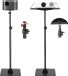 Vevor Pied pour projecteur, réglable en hauteur 72-157 cm, pied de sol rotatif horizontalement à 360° pour projecteurs, support multifonctionnel pour réunions, films en extérieur, 30 x 40 x 157 cm
