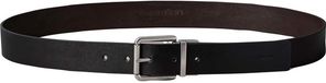 Calvin Klein Casual Roller Buckle Belt Black/dark Brown/antique Silver Taille: 115