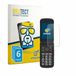 BROTECT Screenprotector 6 Stuks voor AGM M8 FLIP Beschermglas transparant