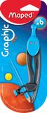Maped Office Maped passer Graphic 360 graden, met adapterring