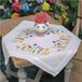 Vervaco Tafelkleed Kit Lentebloemen 80 x 80 cm