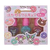 RACE Sanrio My Melody & Kuromi Vernis à ongles pelable Set