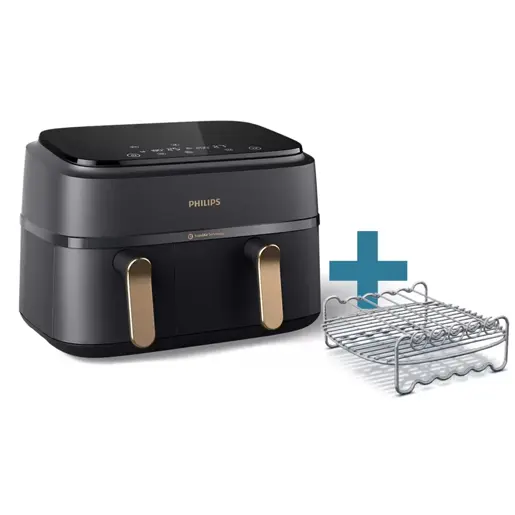 Philips 3000-serie Airfryer met twee manden NA352/04R1