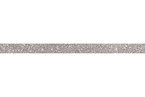 RAYHER Glitter Tape - 15 mm x 5 m - Zilver - 4006166468230