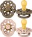 BIBS Boheme Fopspeen - Dark Oak / Blush - 0-6 maanden - 2 stuks