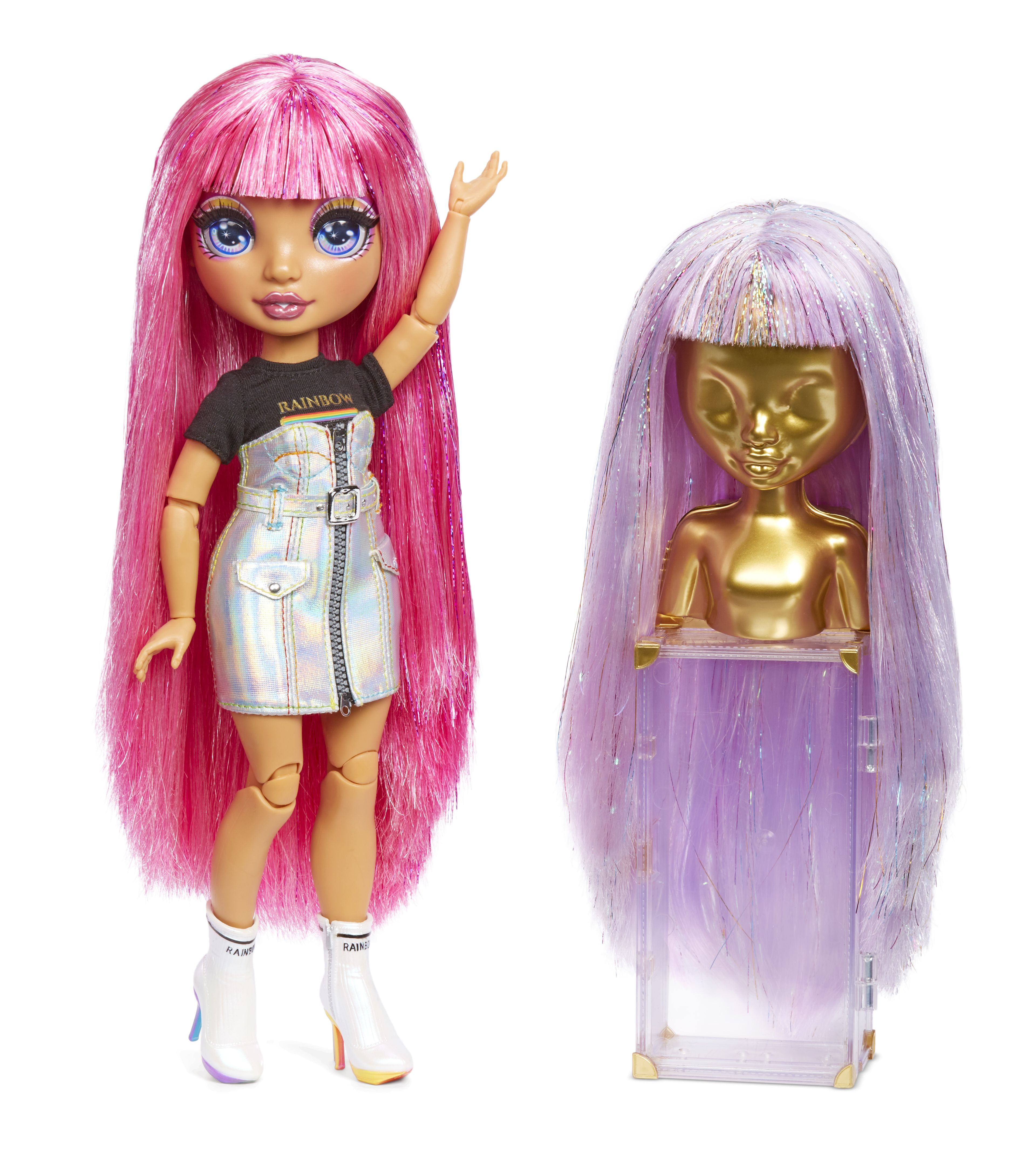 Rainbow High Fashion Studio - Pop Avery Styles met Poppenkleding