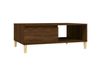 Maison Exclusive - Table basse, marron, aspect chêne, 90x60x35 cm, panneau de particules