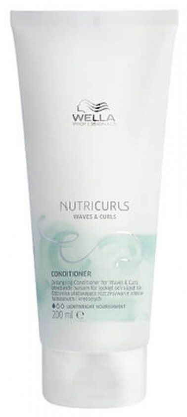 Wella Professionals Nutricurls Detangling Conditioner Waves & Curls - Krullend & golvend haar - 200 ml