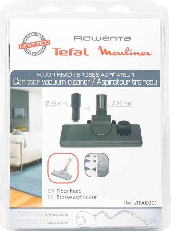 Rowenta Stofzuigerborstel met adapter ZR900301