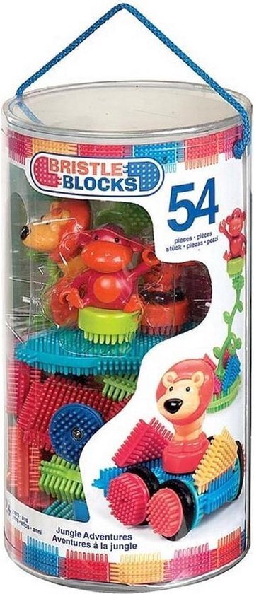 Bristle Blocks Jungle Emmer met 54 Stuks