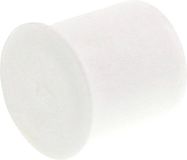 CONTA-CLIP KDS/KES-VS 17 WH Afsluitdop Polyamide 6.6 Wit 25 stuk(s)
