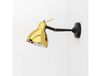 Rotaliana Luxy H0 Glam Lampe murale, noir/or, verre
