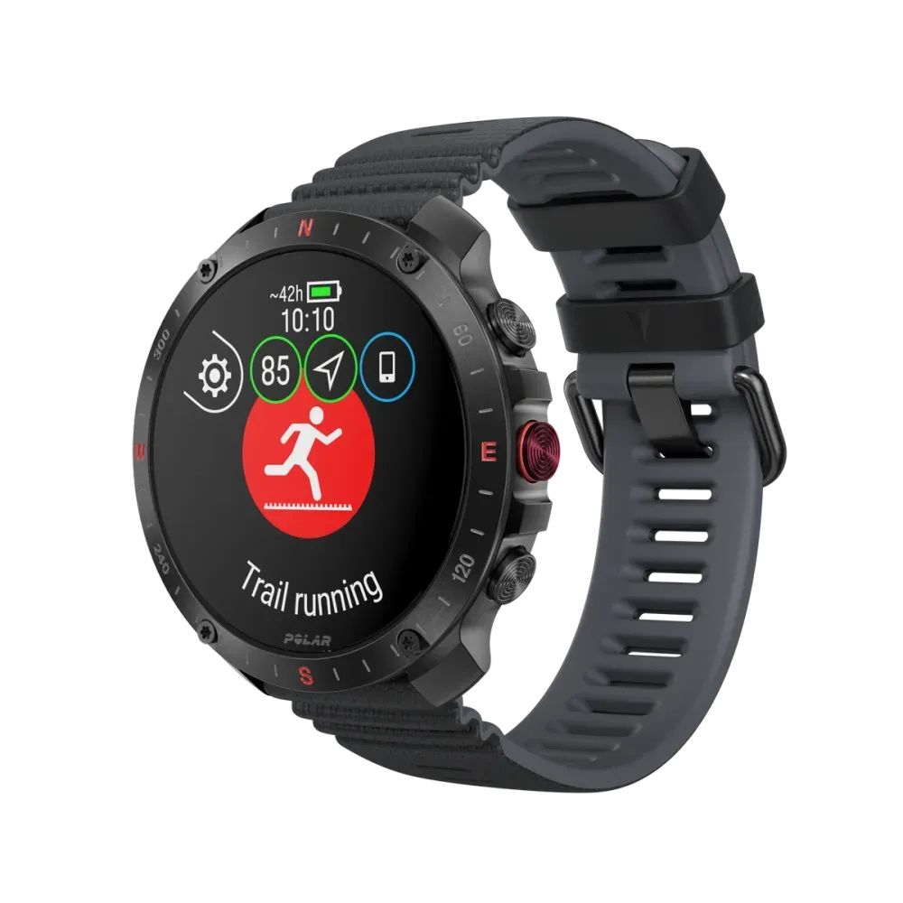 Polar Grit X2 Pro Smartwatch - 1.39" AMOLED, GPS, Black
