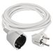 EMOS - IP20 verlengsnoer 3 m - 1 geaarde stekker - 250 V, 16 A, 3680 W - hoogwaardige PVC-isolatie - H05VV-F3G 1,5 mm2 - verhoogde aanraakbeveiliging - voor binnen - wit