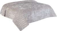Unique Living - Bedsprei Peggy 220x220cm light grey