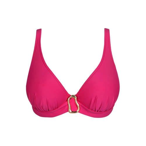 PrimaDonna Swim Uvita Voorgevormde Plunge Bikini Top 4013519 Deep Magenta - maat EU 75F / FR 90F