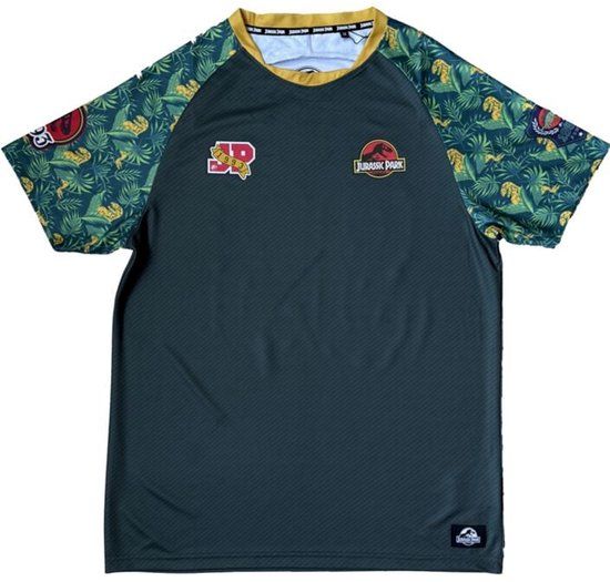 Jurassic Park 93 - Soccer Jersey Heren Jersey - meerkleurig - XXL