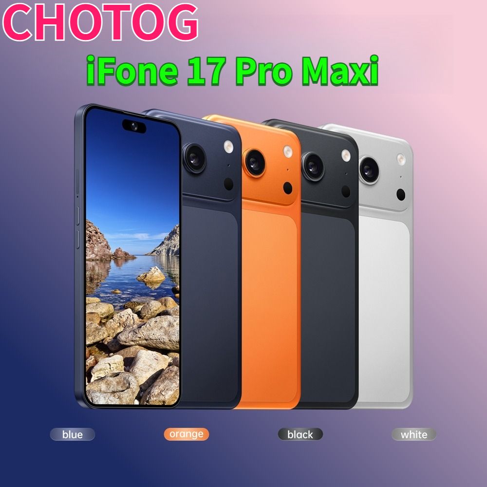 NONE CHOTOG iFone 17 Pro Maxi Android 15 5G Dual Card Smartphone