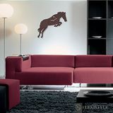 FLEXISTYLE Wandklok, Dark Brown (wengé)