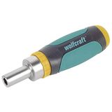 wolfcraft Mini-handschroevendraaier met ratelfunctie I 1237000