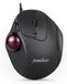 Merkloos Trackball muis bedraad - Ergonomisch - Platte muis - 400/1000 dpi - Laser